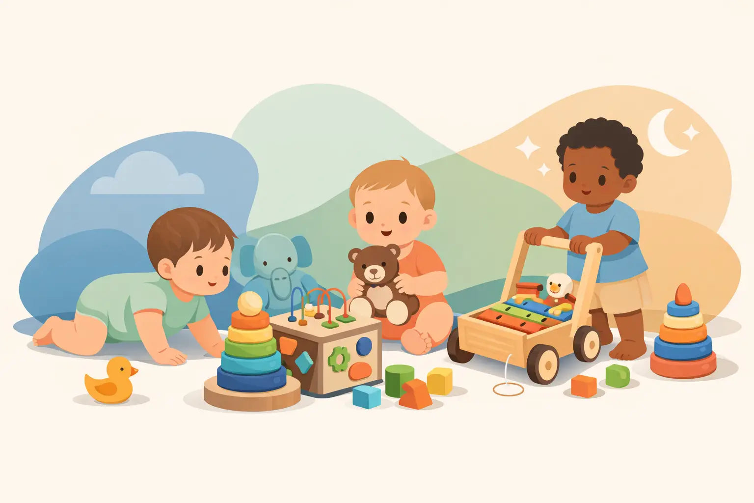 Baby Milestone Toys by Age Made Simple