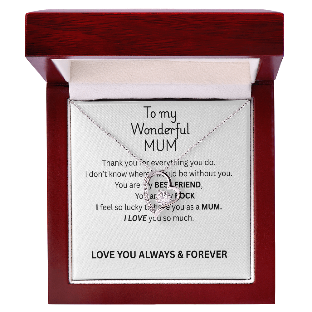 TO MY MUM---Forever Love Necklace