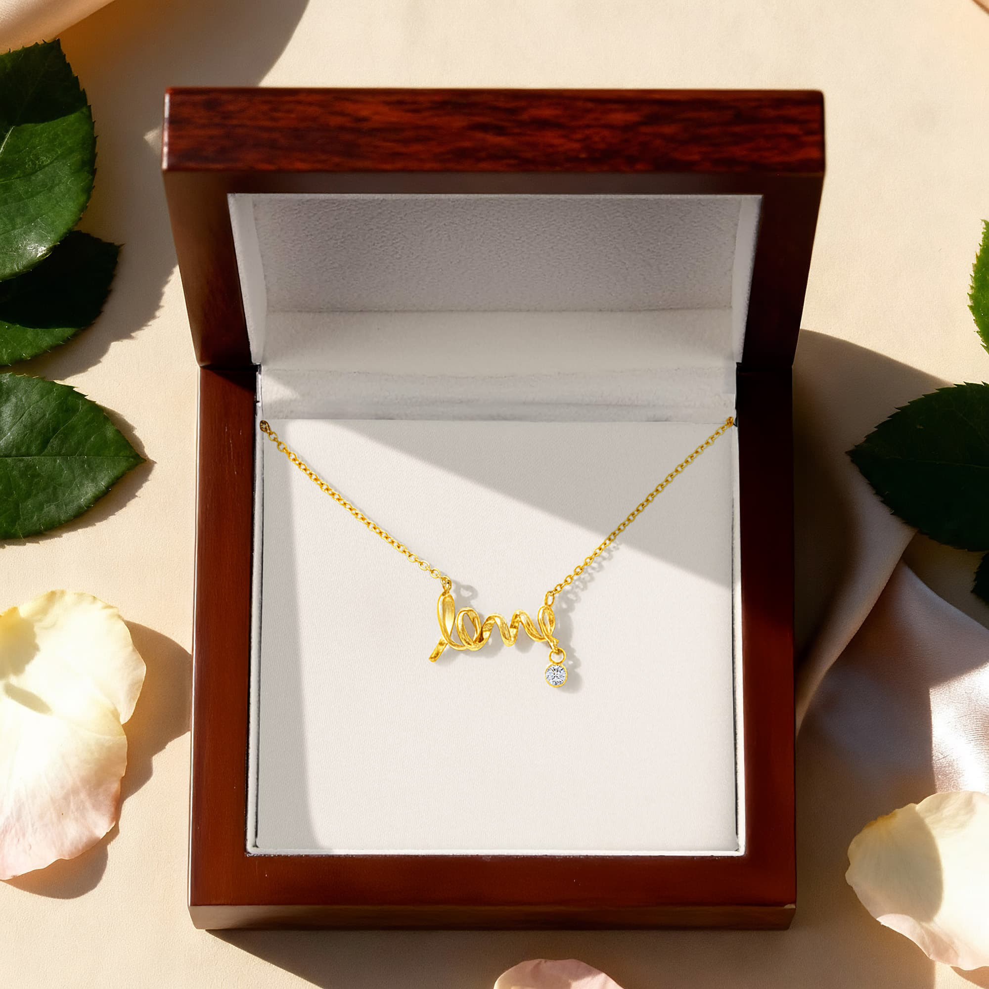 Non Message Card- Love Necklace