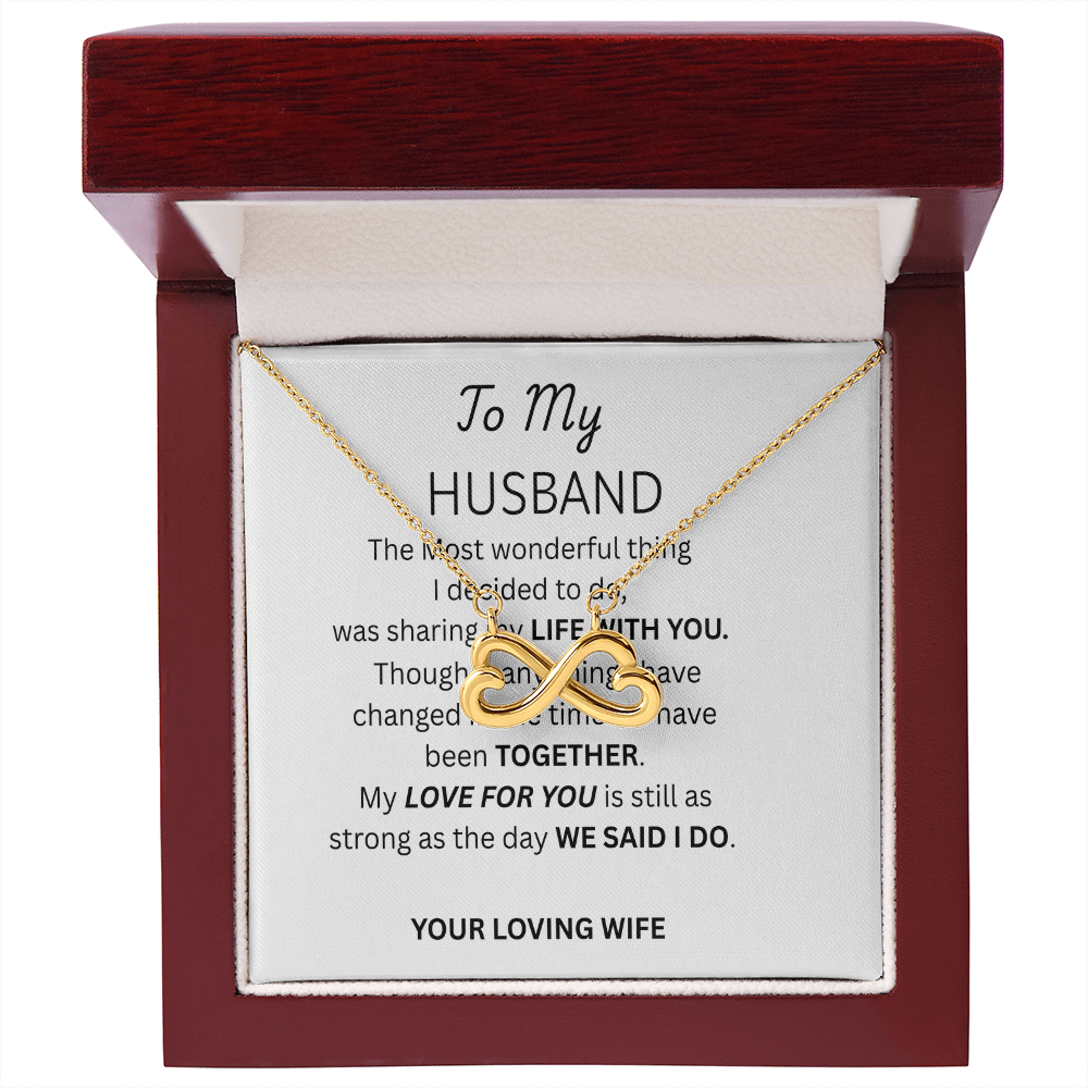 TO MY HUSBAND - Endless Love Necklace