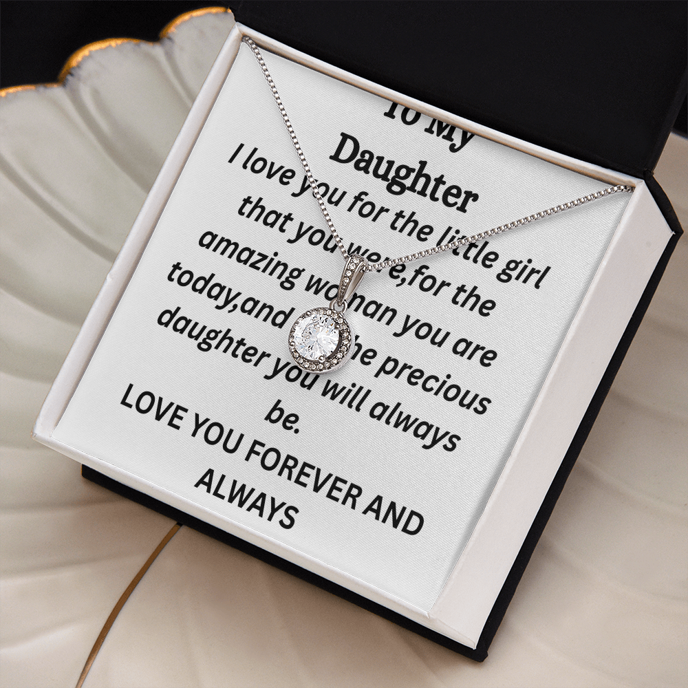 To My Daughter-Eternal Hope Necklace