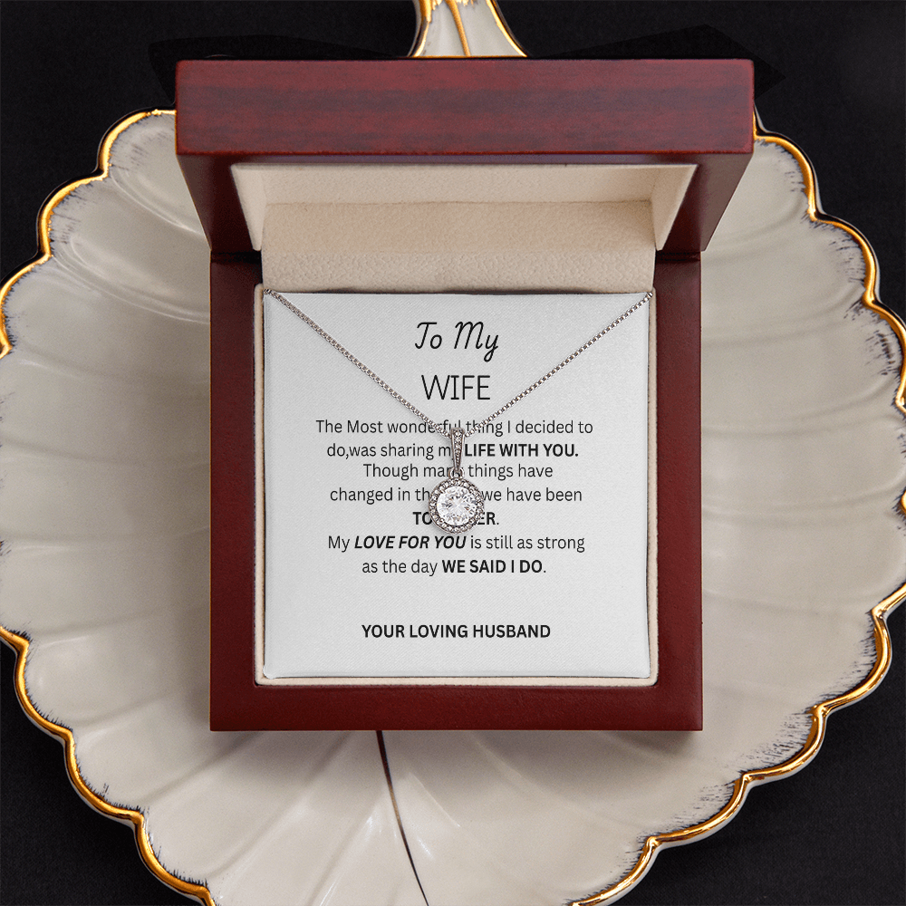 TO MY WIFE - Eternal Hope Necklace