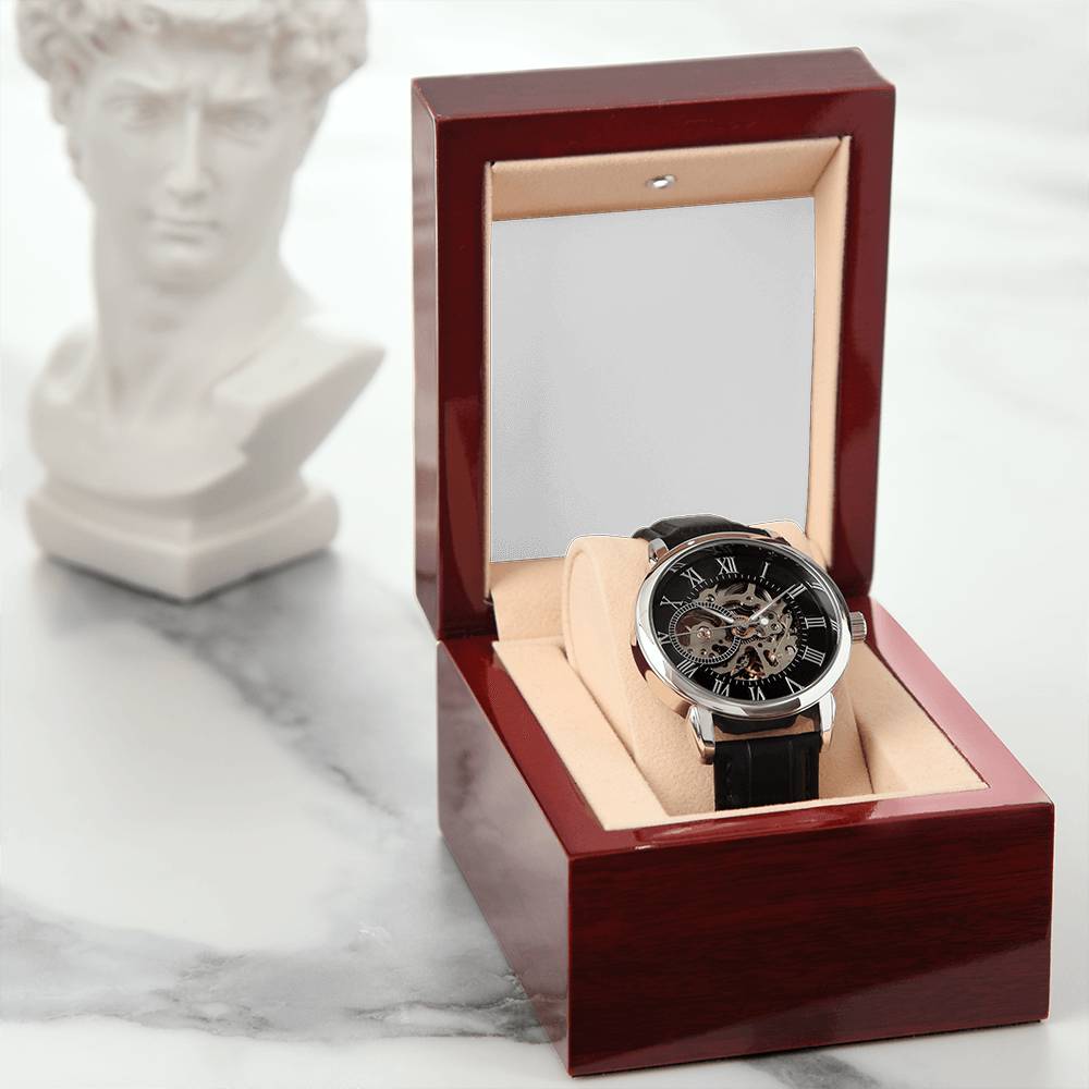 Men's Openwork Watch