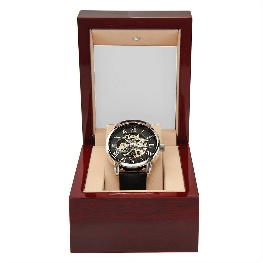 Men's Openwork Watch