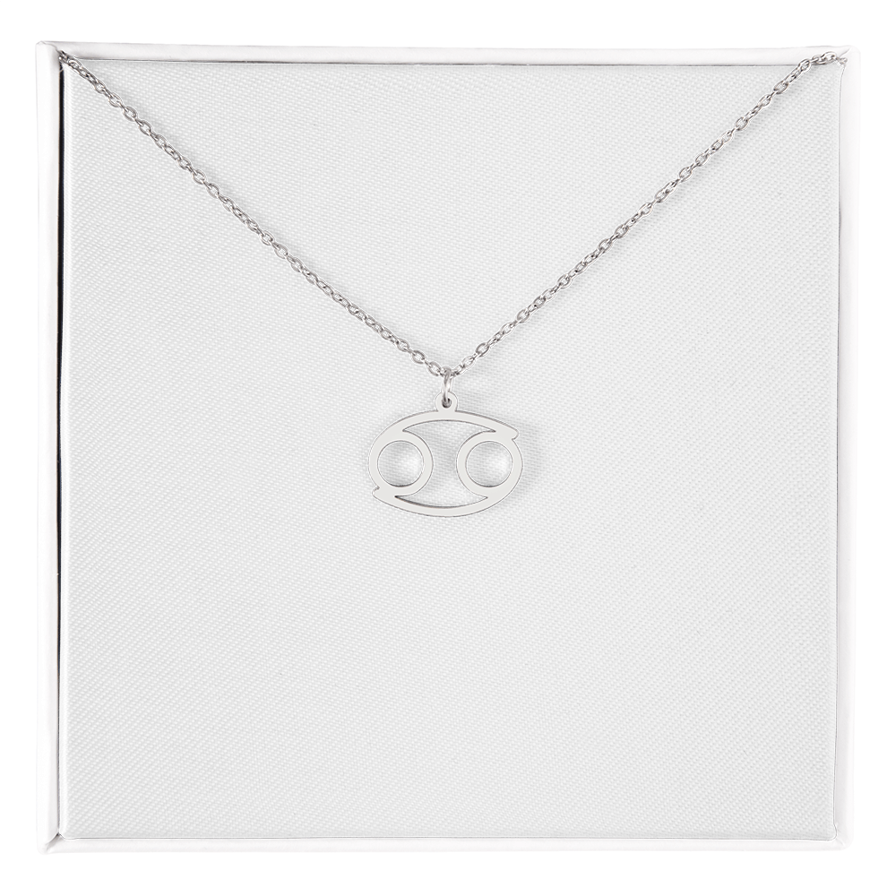 Zodiac Sign Necklace – Personalized Astrology Pendant, 18K Gold or Silver