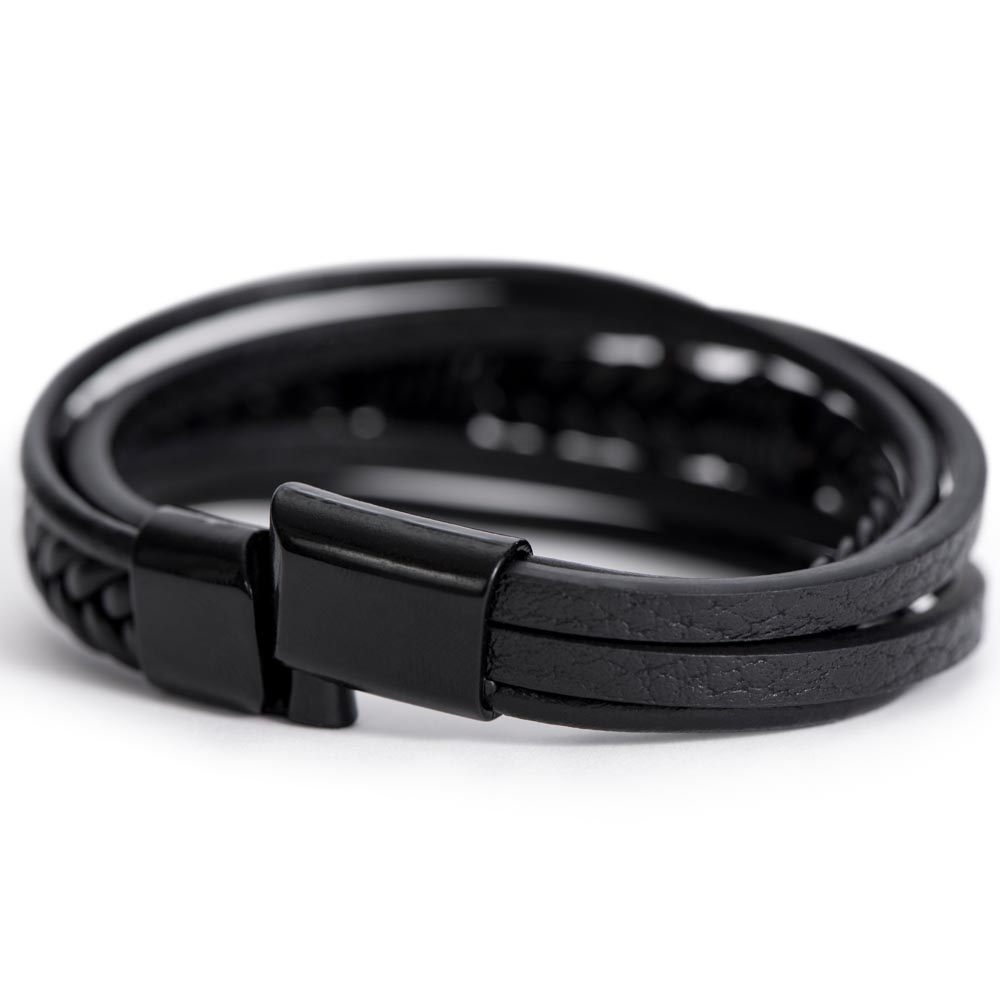 To My Son-Cross Bracelet