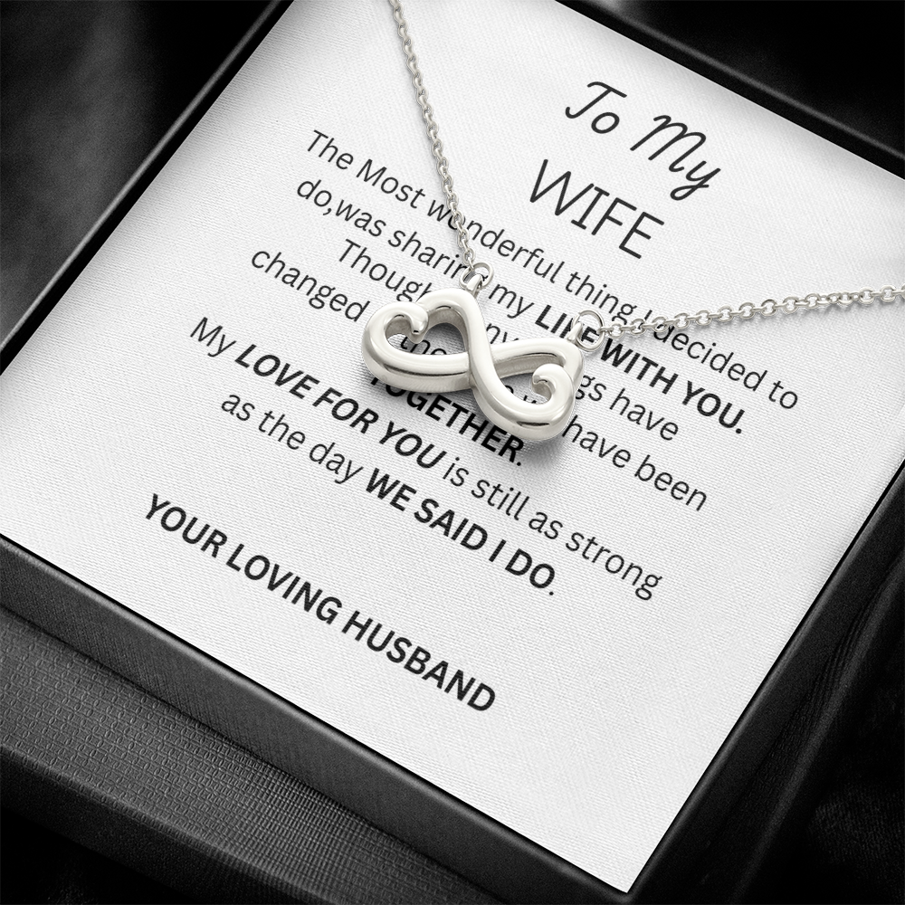 TO MY WIFE - Endless Love Necklace
