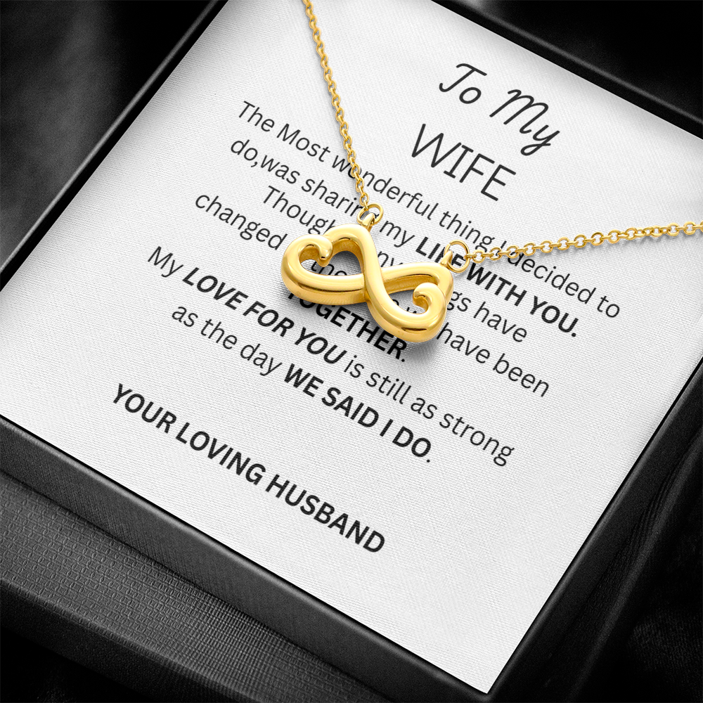 TO MY WIFE - Endless Love Necklace