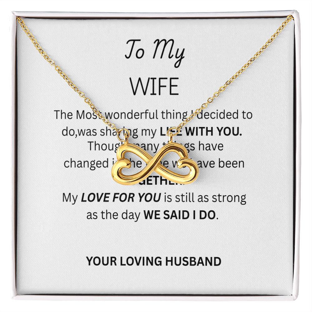 TO MY WIFE - Endless Love Necklace