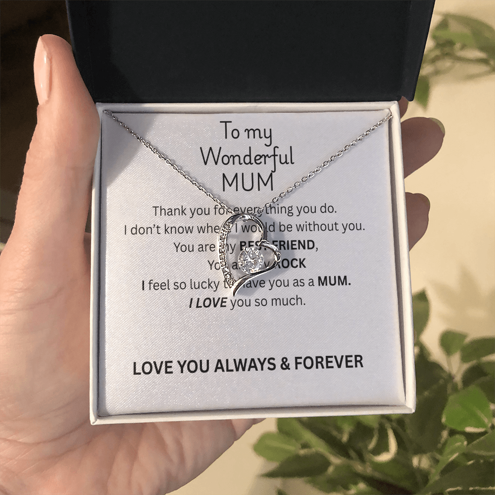 TO MY MUM---Forever Love Necklace