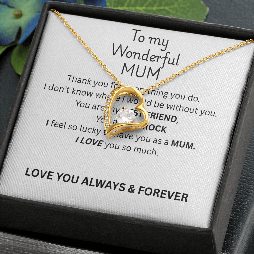 TO MY MUM---Forever Love Necklace