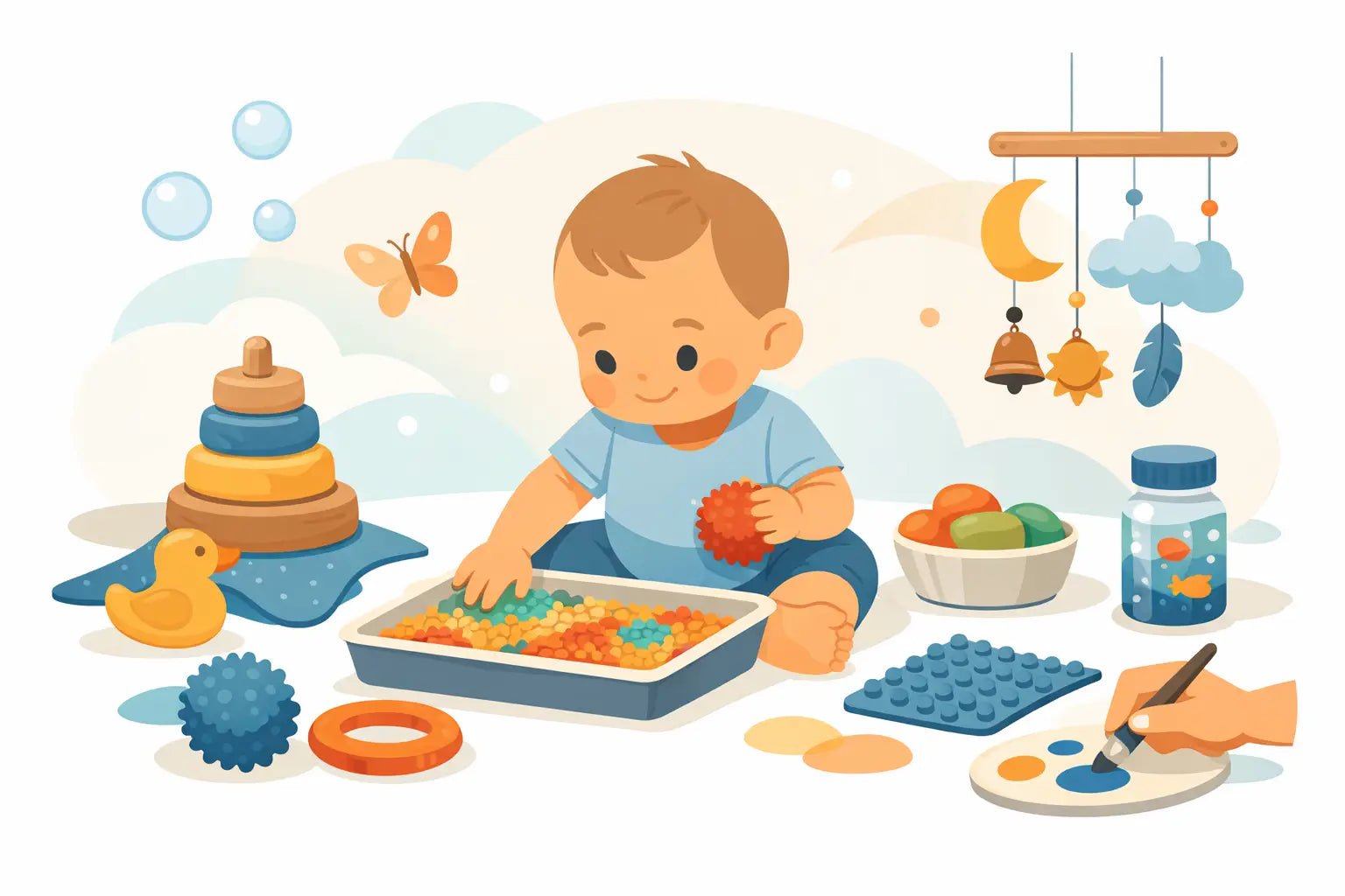 When to Start Sensory Play for Babies