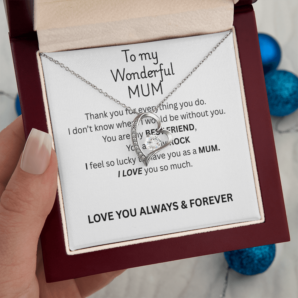 TO MY MUM---Forever Love Necklace