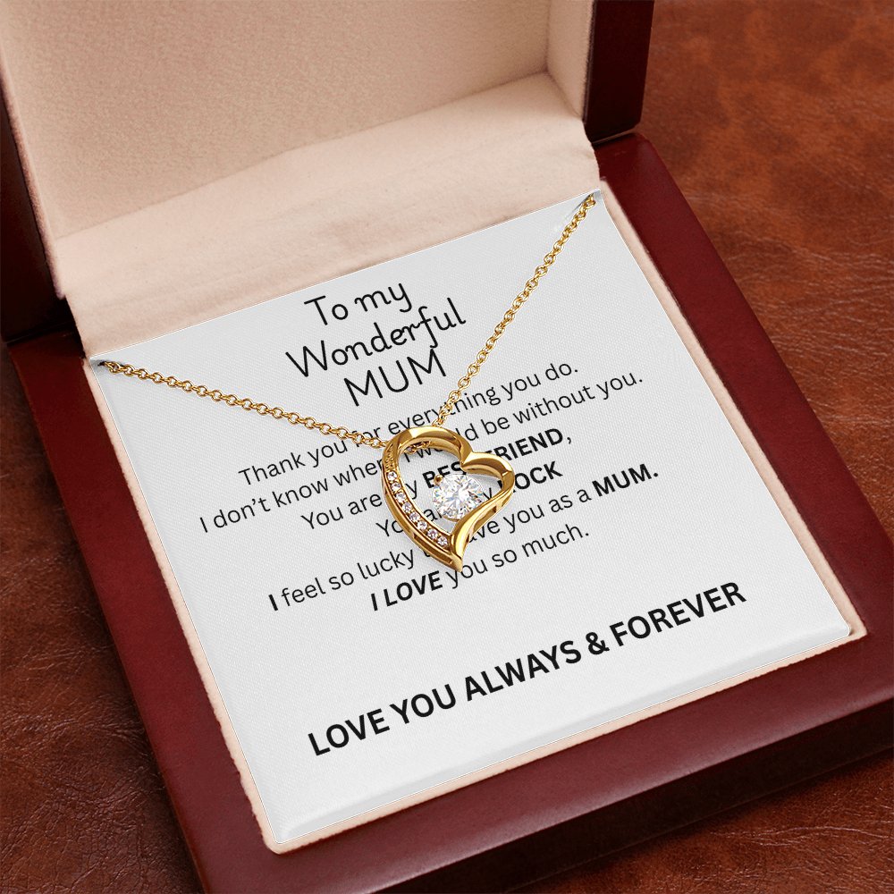 TO MY MUM---Forever Love Necklace