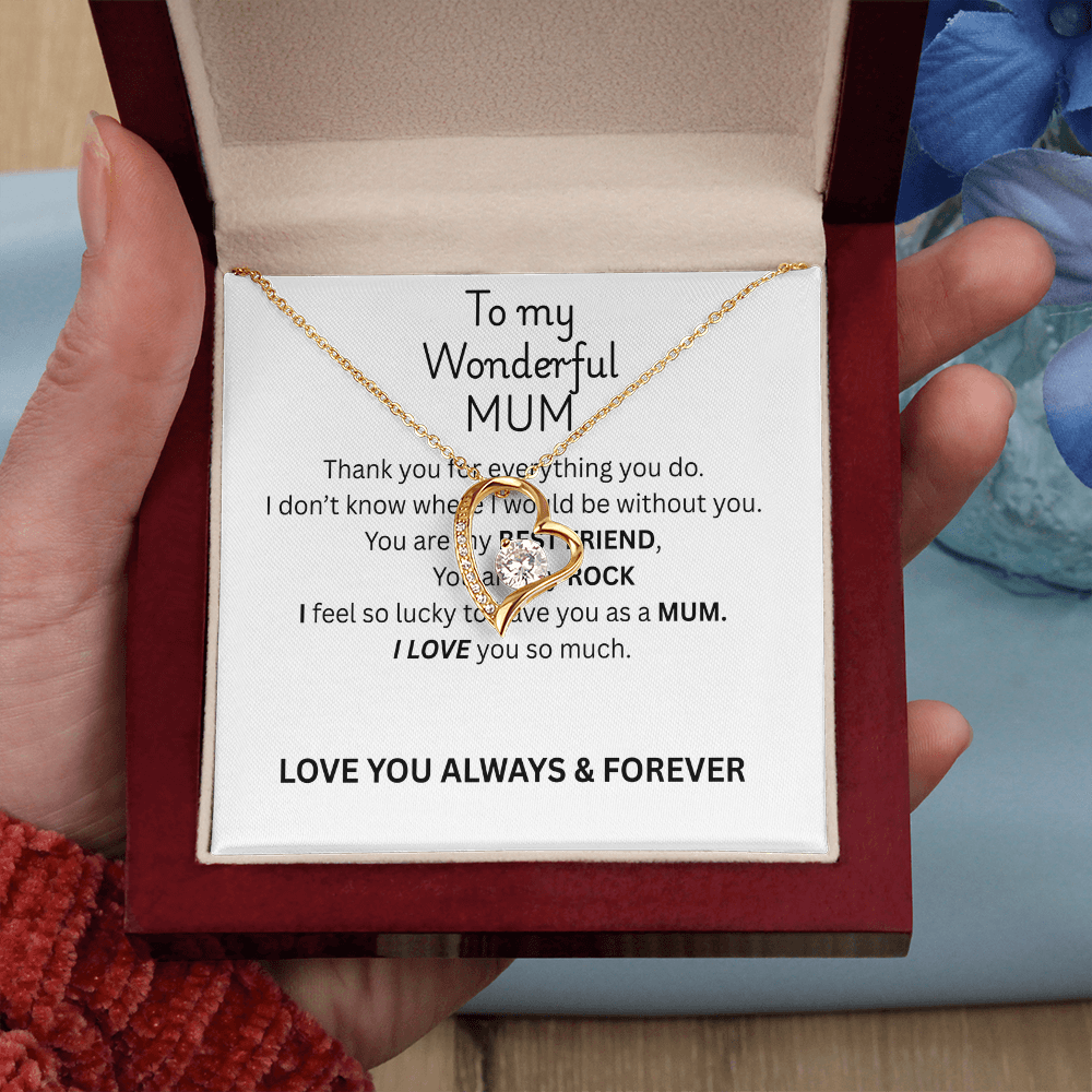 TO MY MUM---Forever Love Necklace