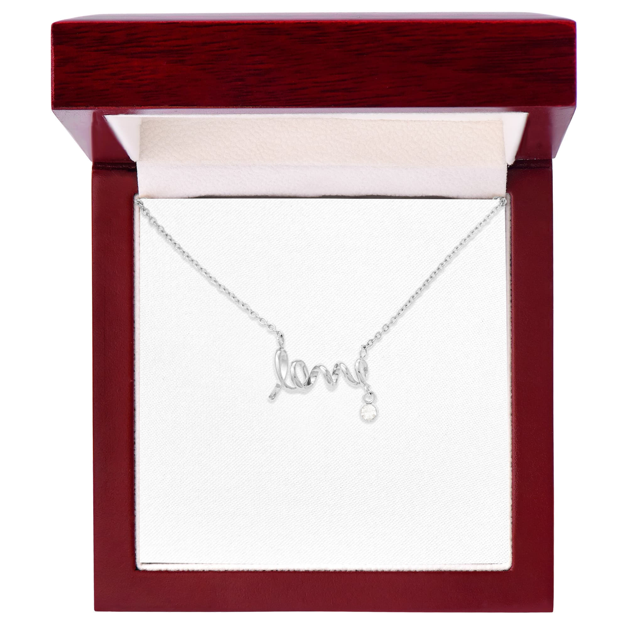 Non Message Card- Love Necklace