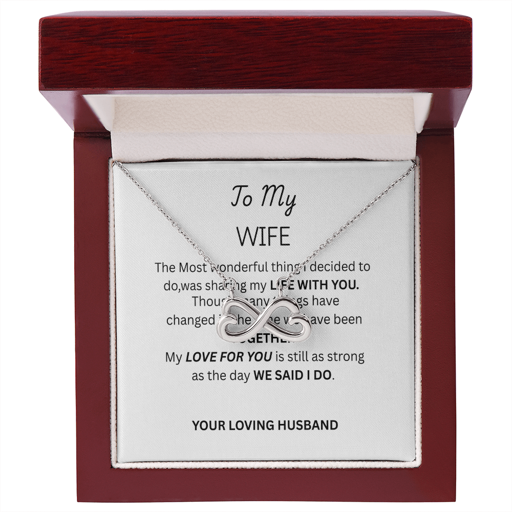 TO MY WIFE - Endless Love Necklace