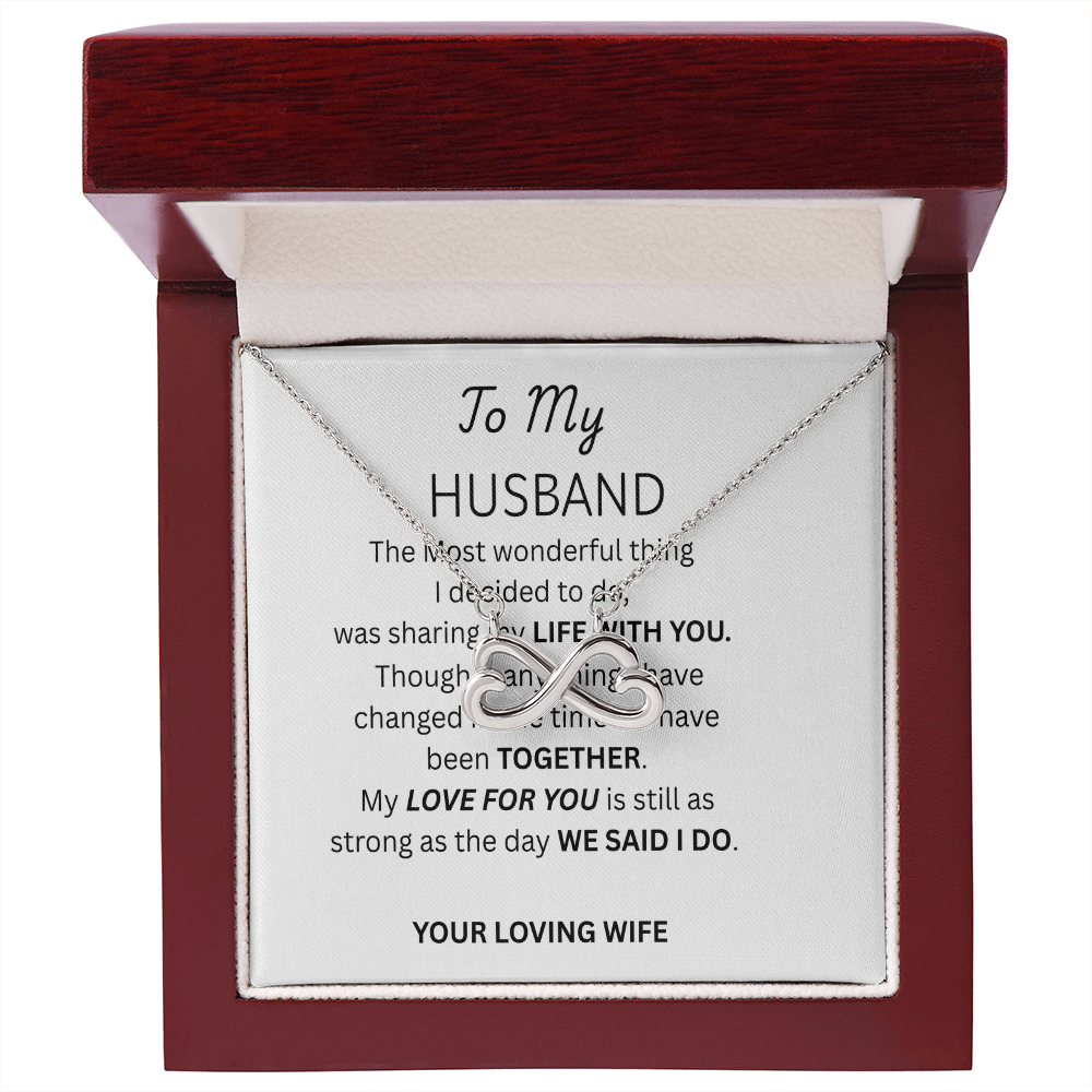 TO MY HUSBAND - Endless Love Necklace