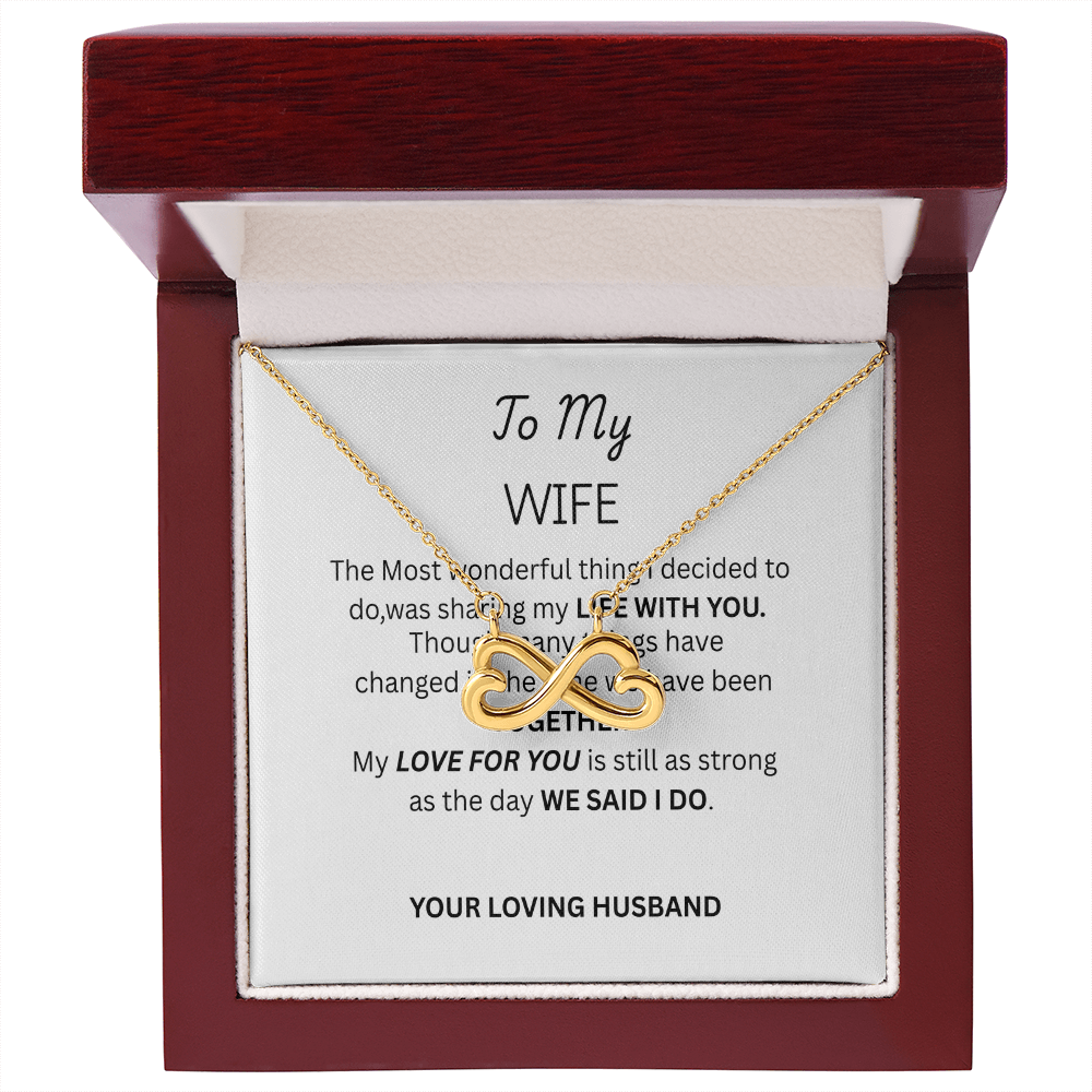 TO MY WIFE - Endless Love Necklace