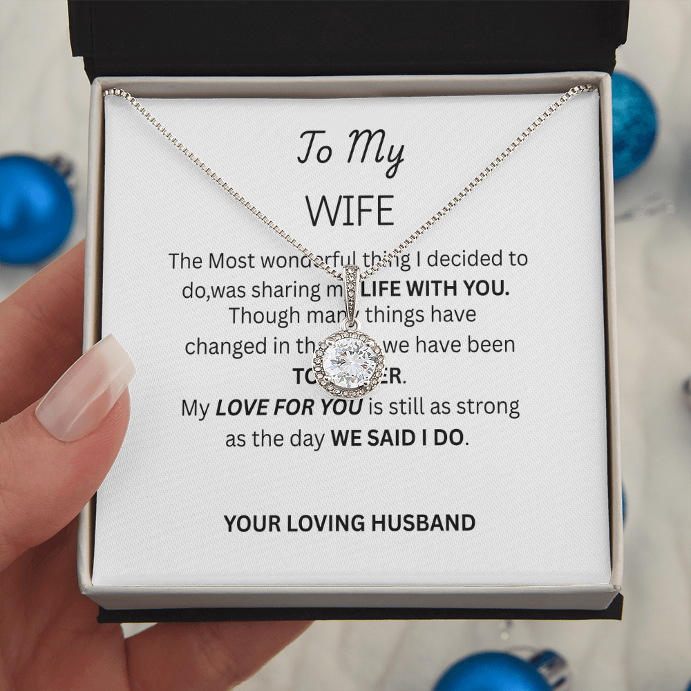 TO MY WIFE - Eternal Hope Necklace