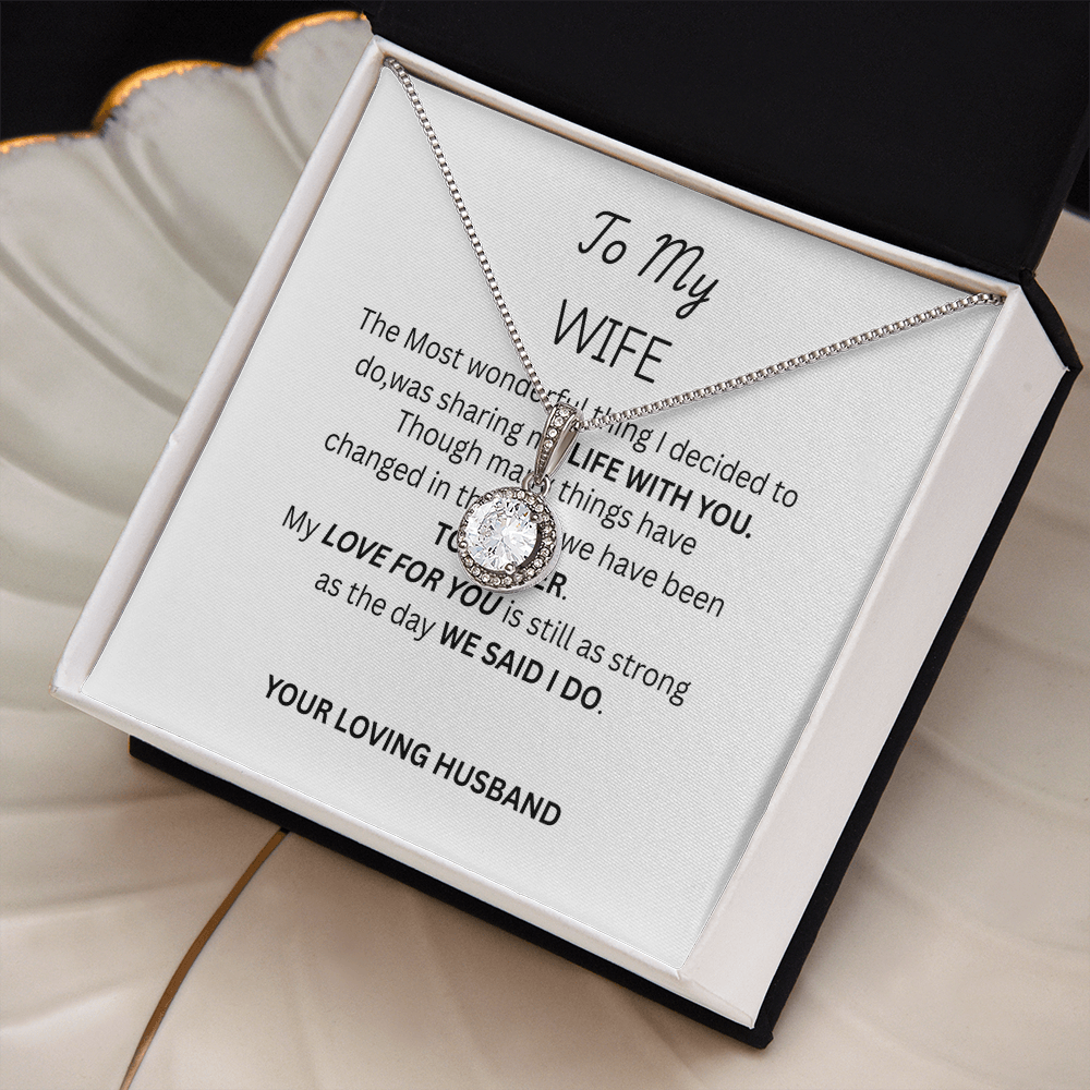 TO MY WIFE - Eternal Hope Necklace