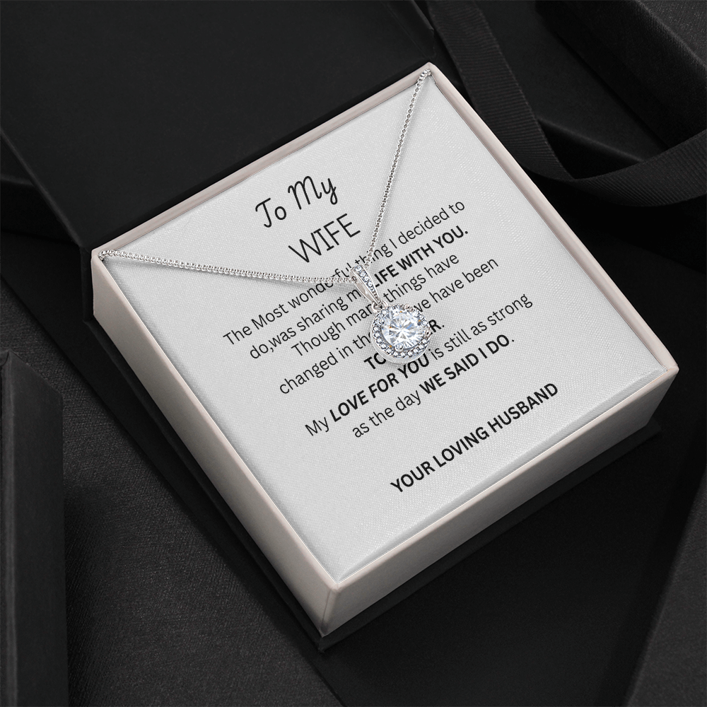 TO MY WIFE - Eternal Hope Necklace