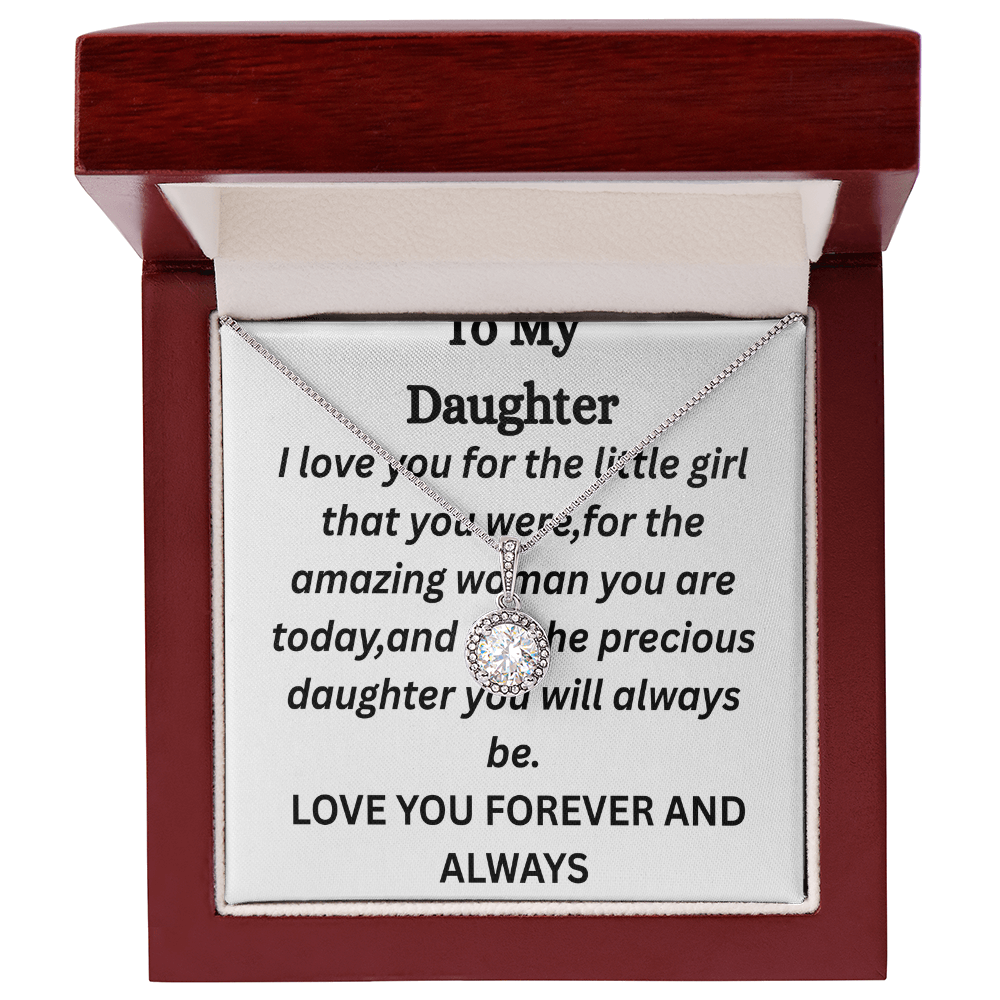 To My Daughter-Eternal Hope Necklace