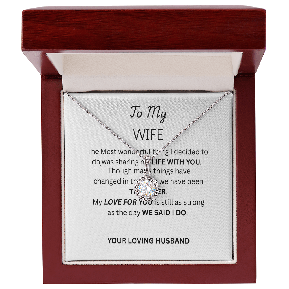TO MY WIFE - Eternal Hope Necklace