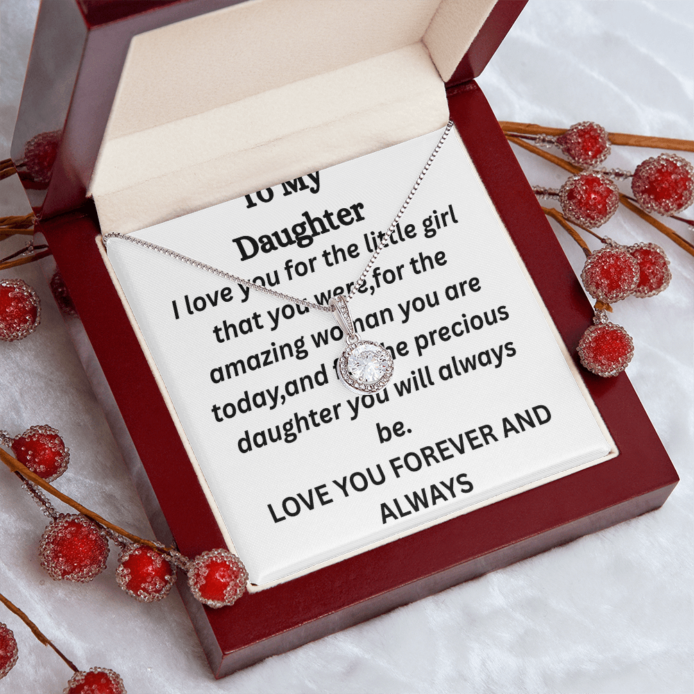To My Daughter-Eternal Hope Necklace