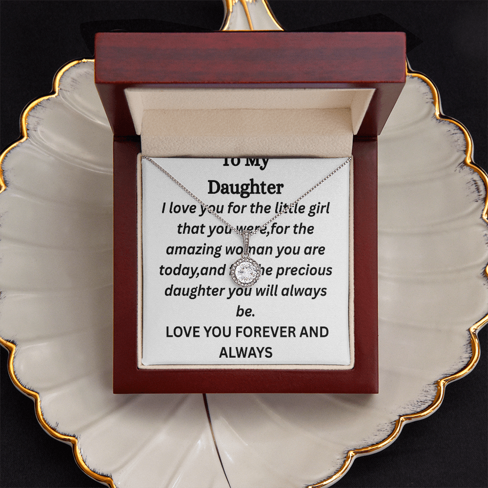 To My Daughter-Eternal Hope Necklace
