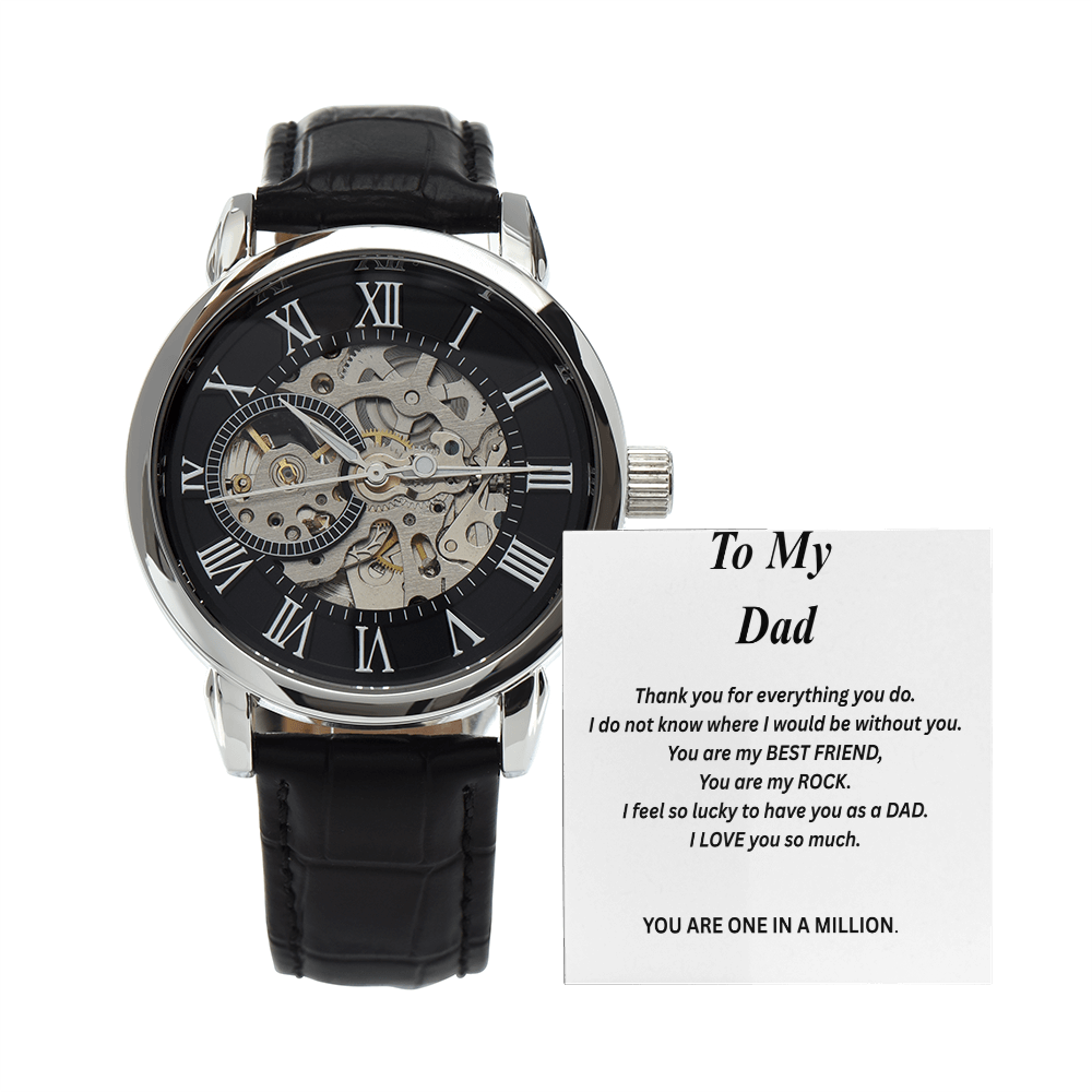 To My Dad--Openwork Watch