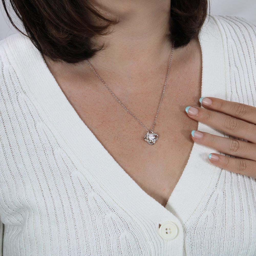 Beautiful Love Knot Necklace