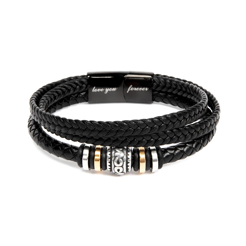 To My Son-Love You Forever Bracelet