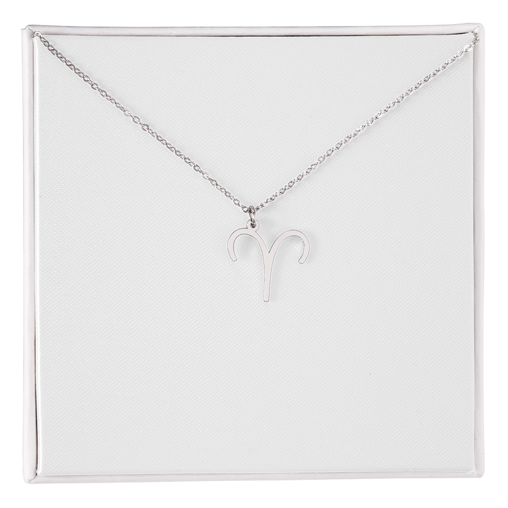 Zodiac Sign Necklace – Personalized Astrology Pendant, 18K Gold or Silver