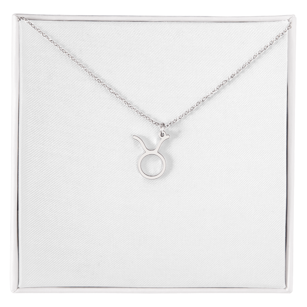 Zodiac Sign Necklace – Personalized Astrology Pendant, 18K Gold or Silver