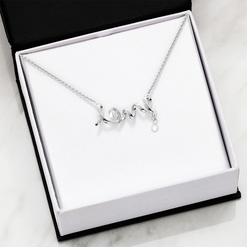 Non Message Card- Love Necklace