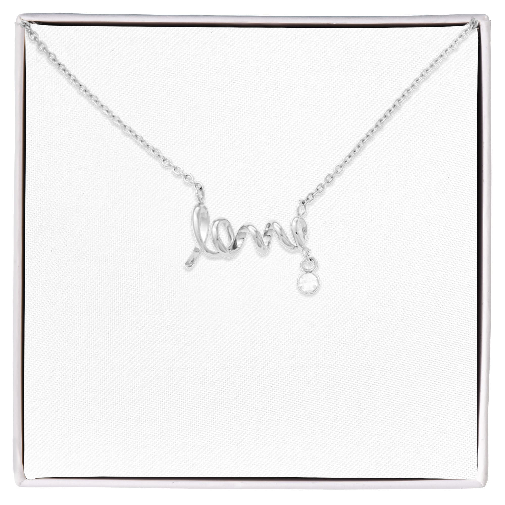 Non Message Card- Love Necklace