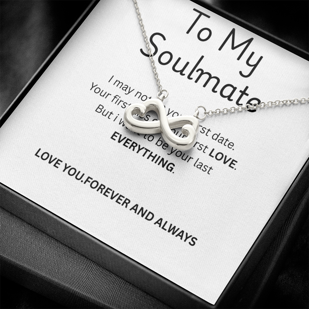 TO MY SOULMATE - Love You For Ever Necklace