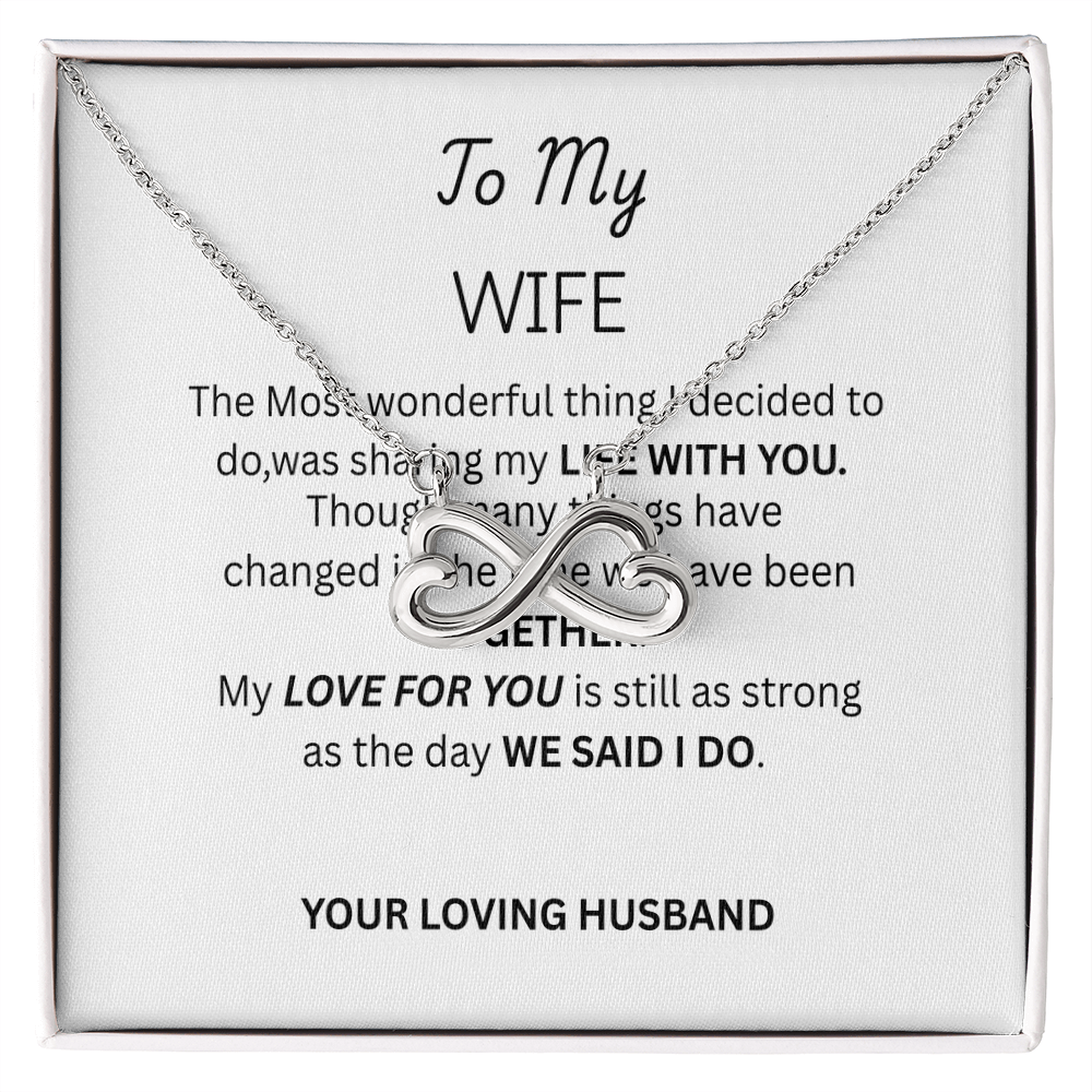 TO MY WIFE - Endless Love Necklace
