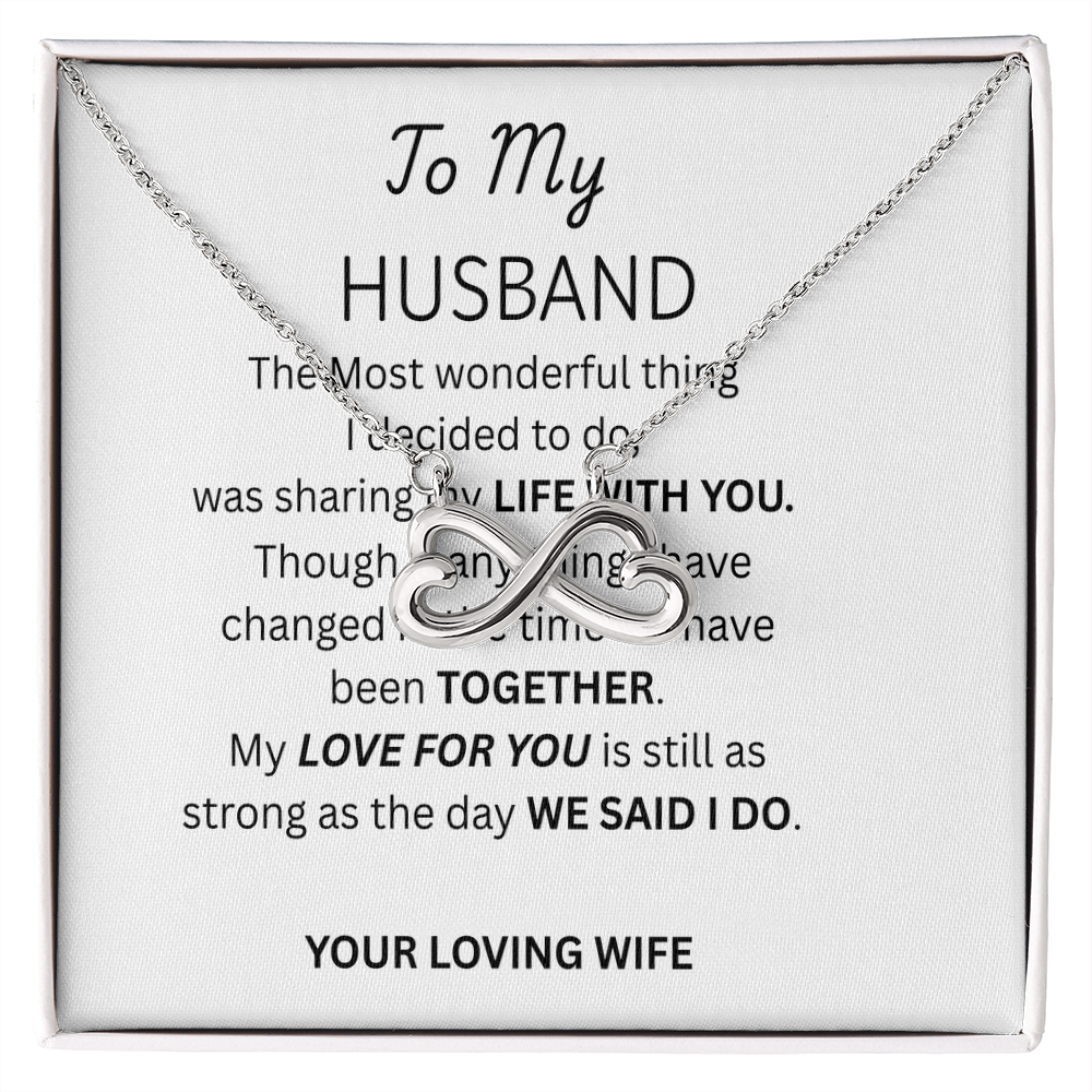 TO MY HUSBAND - Endless Love Necklace