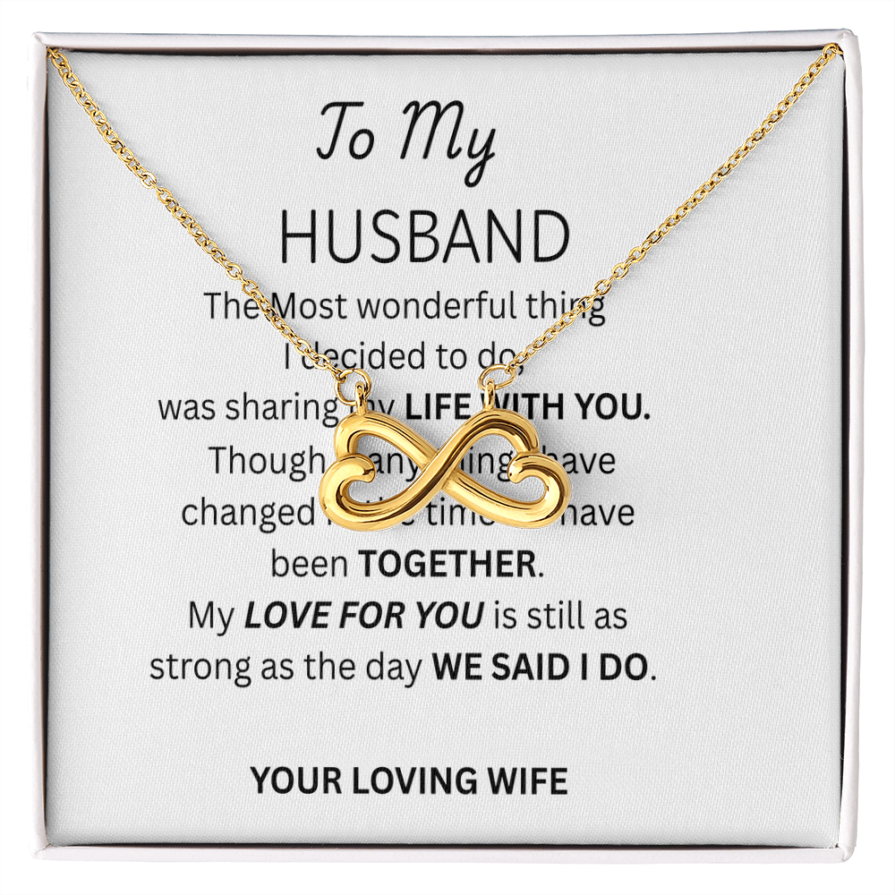 TO MY HUSBAND - Endless Love Necklace