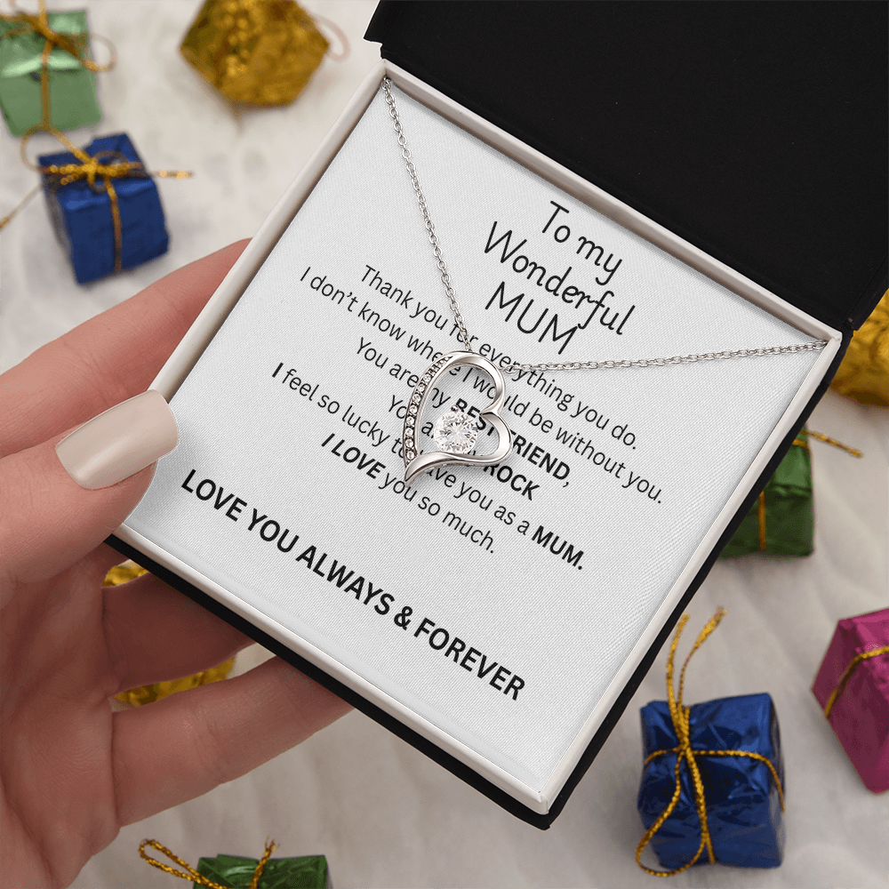 TO MY MUM---Forever Love Necklace