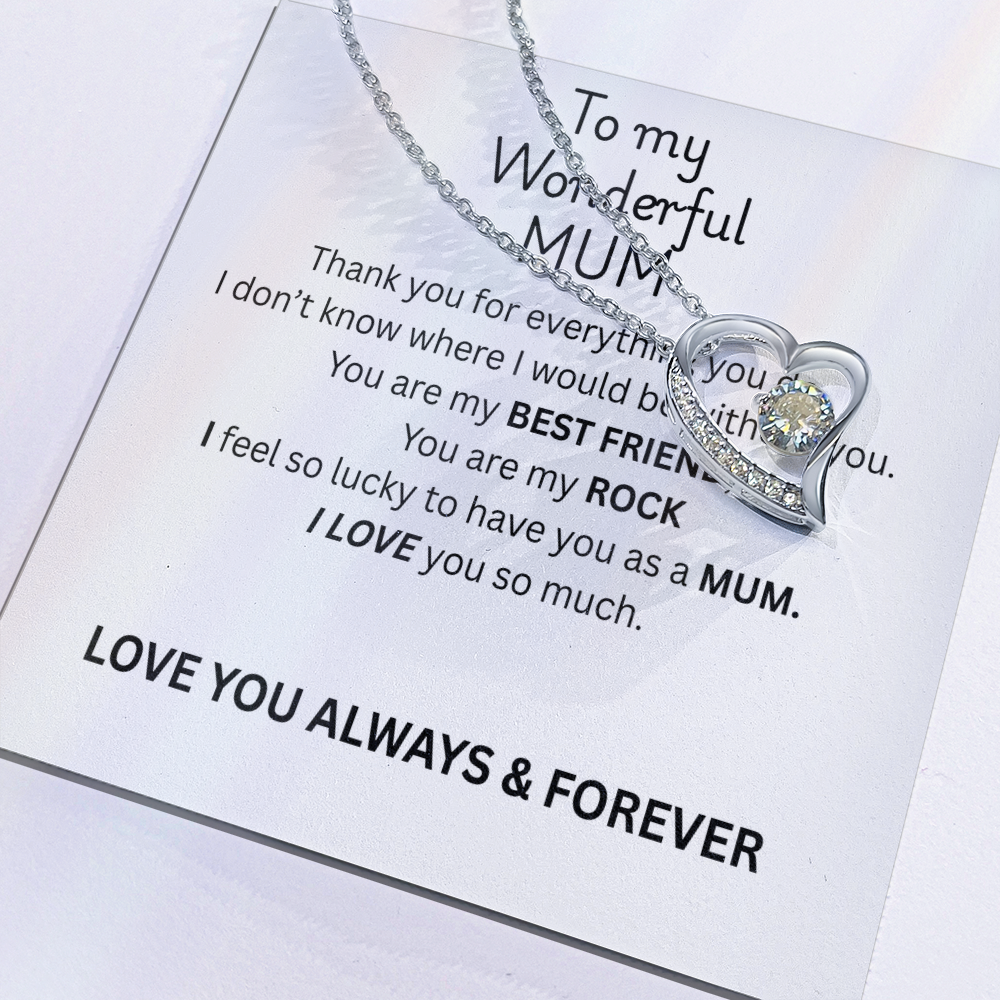 TO MY MUM---Forever Love Necklace